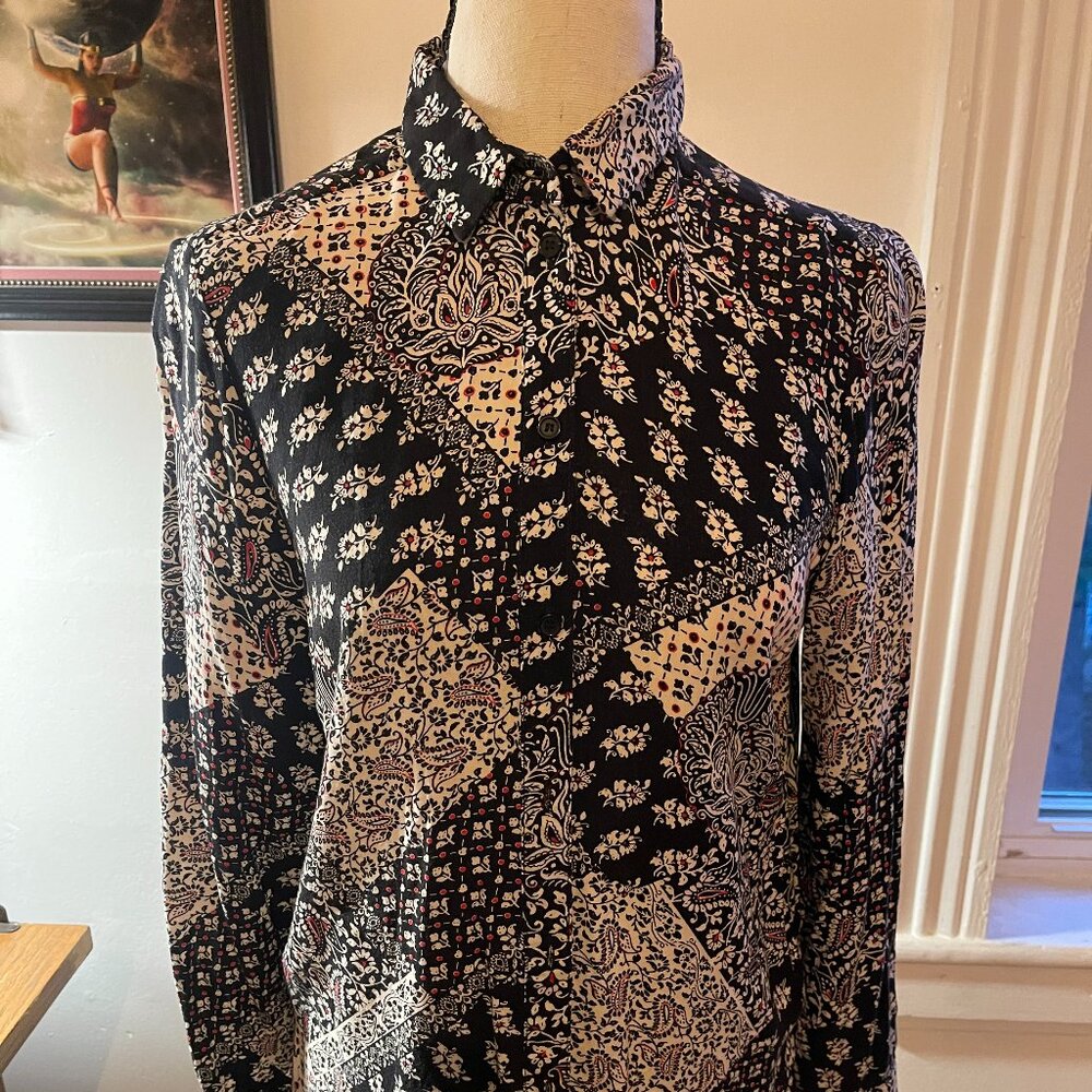 Bandana Patchwork Blouse (US 2)